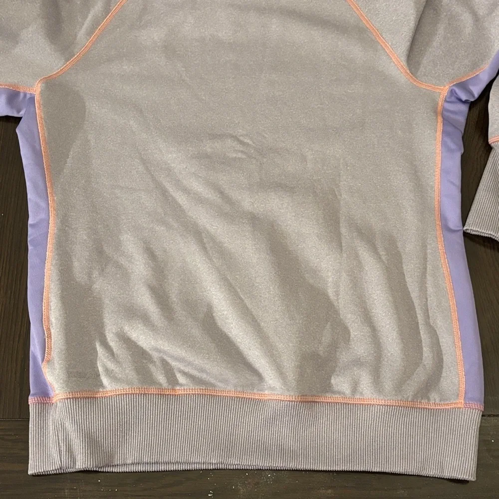 Nike Silver and Lavender Hoodie